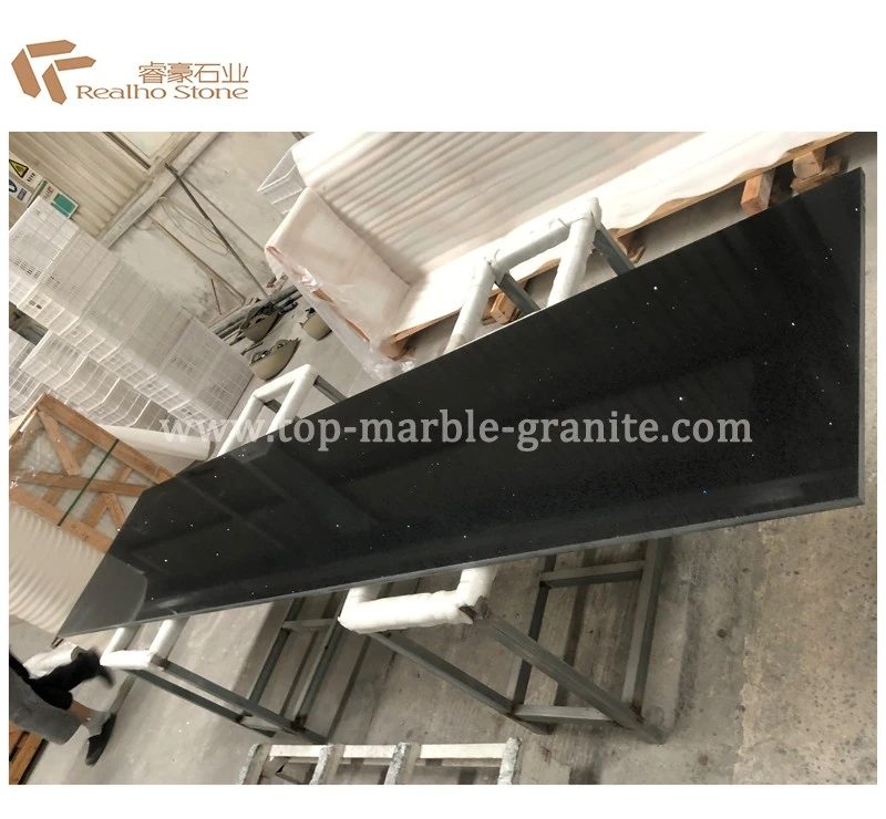 quartz stone black, the company's own listing photograph