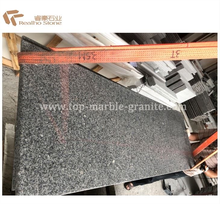 Bianco Sardo White Granite Kitchen Countertop, the company's own listing photograph