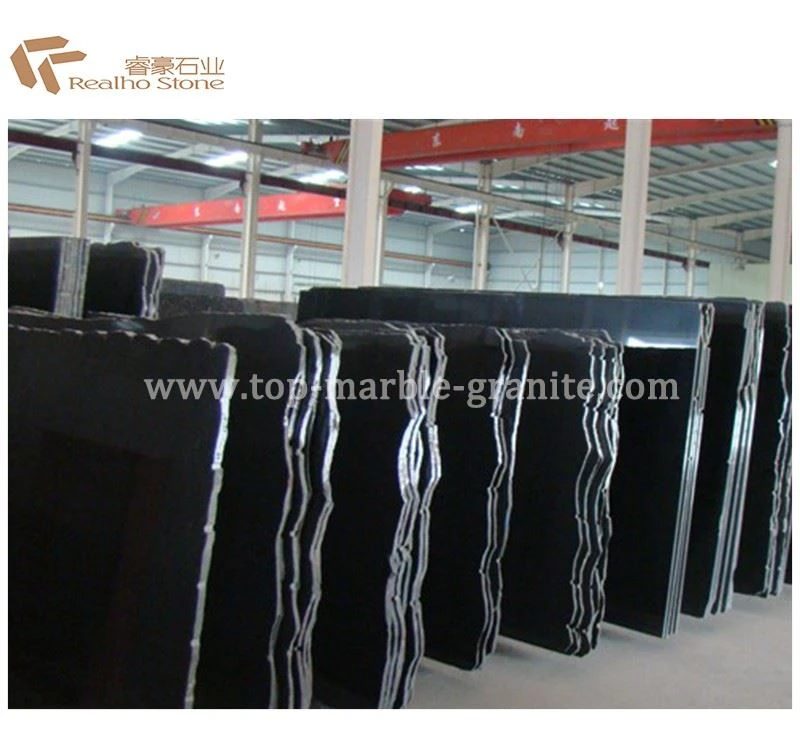 Shanxi Black Granite Slabs, the company's own listing photograph