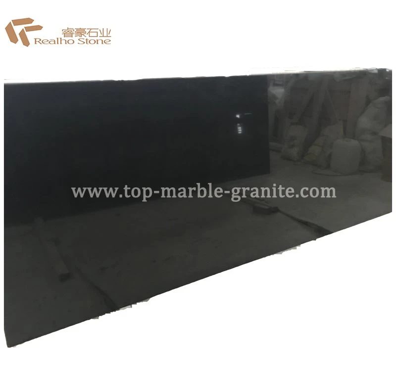 Shanxi Black Granite Slabs for Kitchen Countertops, the company's own listing photograph