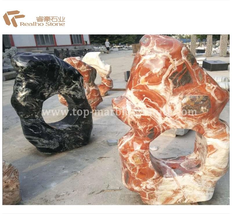 pink landscape stone, the company's own listing photograph