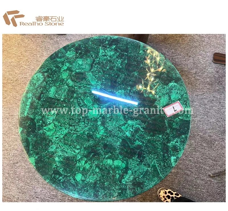 green agate stone, the company's own listing photograph