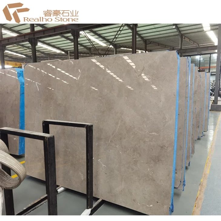 Natural Morandi grey marble slab, the company's own listing photograph