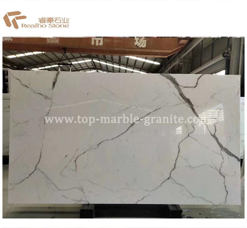 calacatta white nano stone, the company's own listing photograph