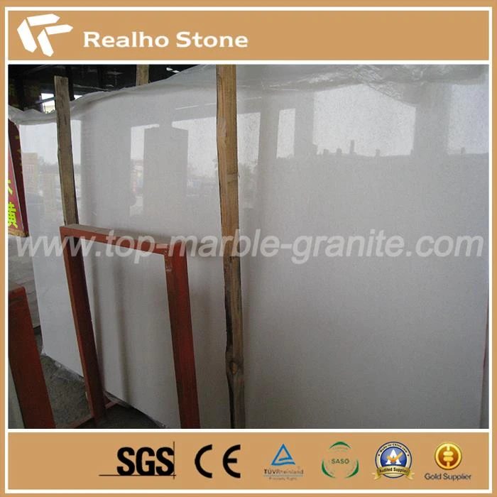 Crystal White Bianco Sivec Thassos Marble Polished Slab for Project Decoration, the company's own listing photograph