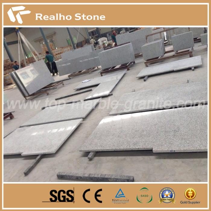 G655 Laminated Polished White Granite Kitchen Island Countertop, the company's own listing photograph