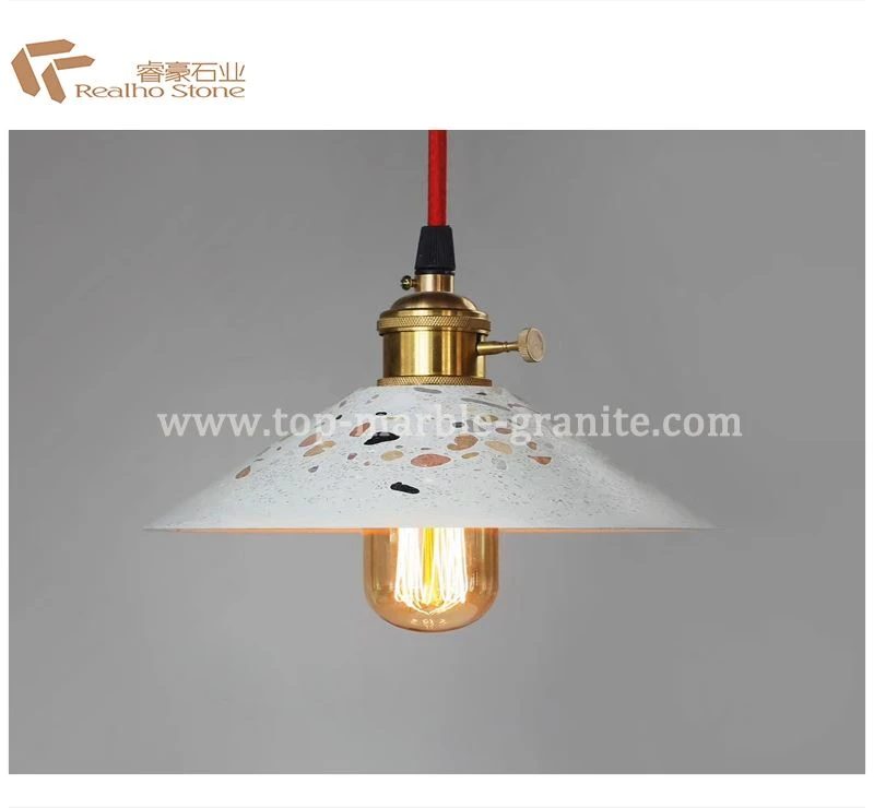 Cement Terrazzo Light Lamp, the company's own listing photograph