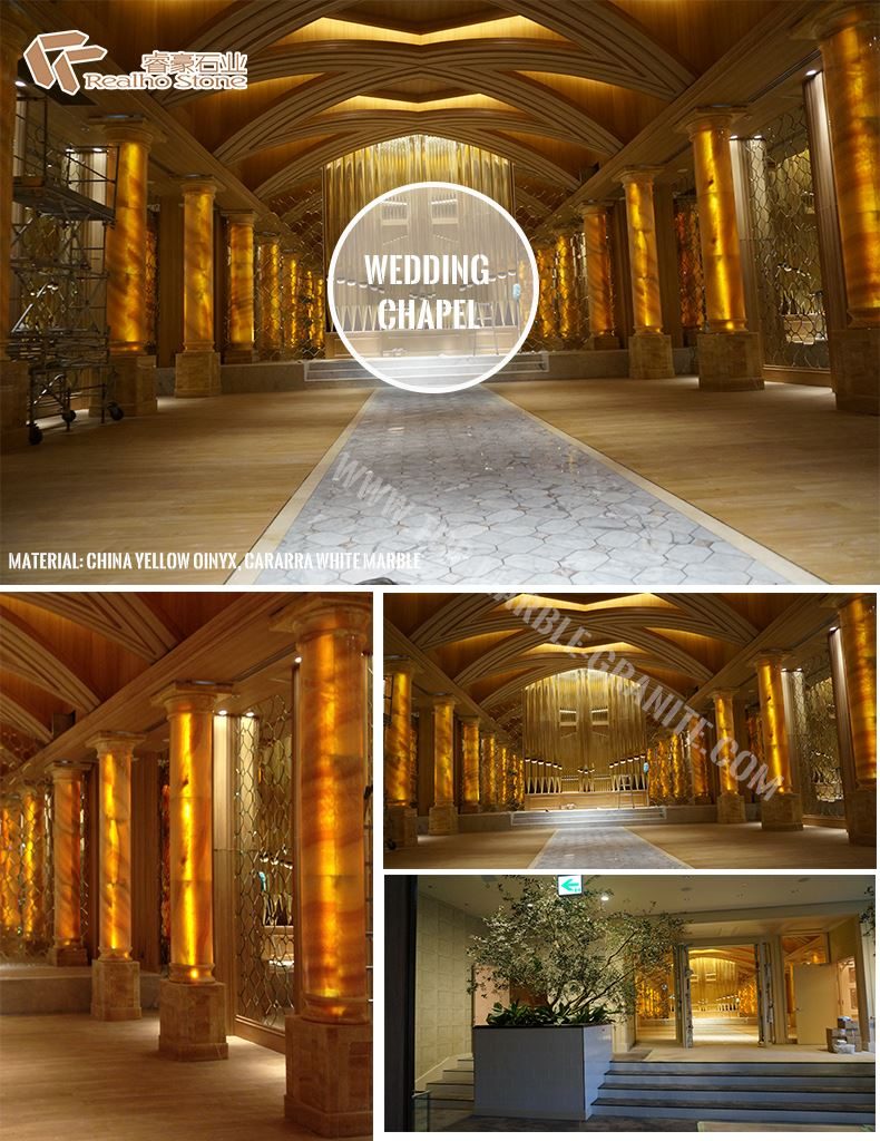 Yellow Onyx Wedding Chapel, a photograph from the company's own pages